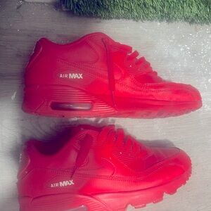 Authentic Nike Air Max (Red) MENS 6.5 (which equals 8.5 women’s)